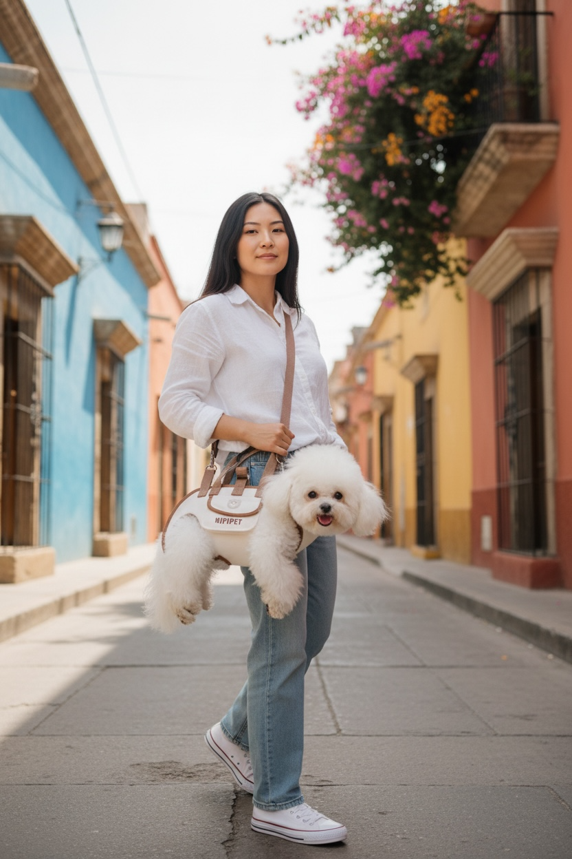 The Pet Buddy Signature Carrier - Luxury Small Dog & Cat Travel Bag