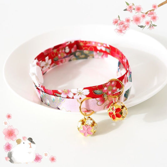 Sakura Bloom Pet Collar