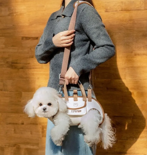 The Pet Buddy Signature Carrier - Luxury Small Dog & Cat Travel Bag